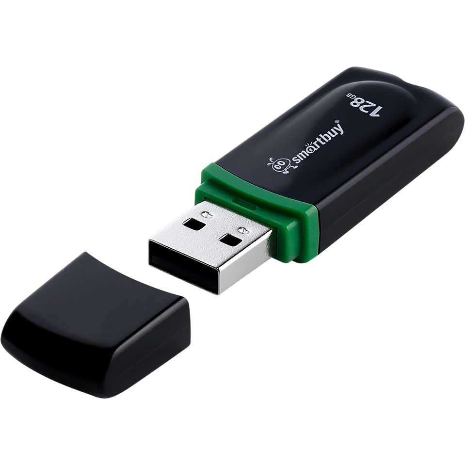 USB Flash накопитель 128GB SmartBuy Paean Black (SB128GBPN-K) - фото 2