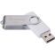 USB Flash накопитель 32GB SmartBuy Twist White/Silver (SB032GB2TWW)