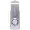 USB Flash накопитель 32GB SmartBuy Twist White/Silver (SB032GB2TWW) - фото 3