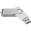USB Flash накопитель 64GB SmartBuy Twist White/Silver (SB064GB2TWW)