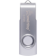 USB Flash накопитель 64GB SmartBuy Twist White/Silver (SB064GB2TWW) - фото 3