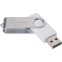 USB Flash накопитель 8GB SmartBuy Twist White/Silver (SB008GB2TWW)