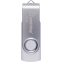 USB Flash накопитель 8GB SmartBuy Twist White/Silver (SB008GB2TWW) - фото 3