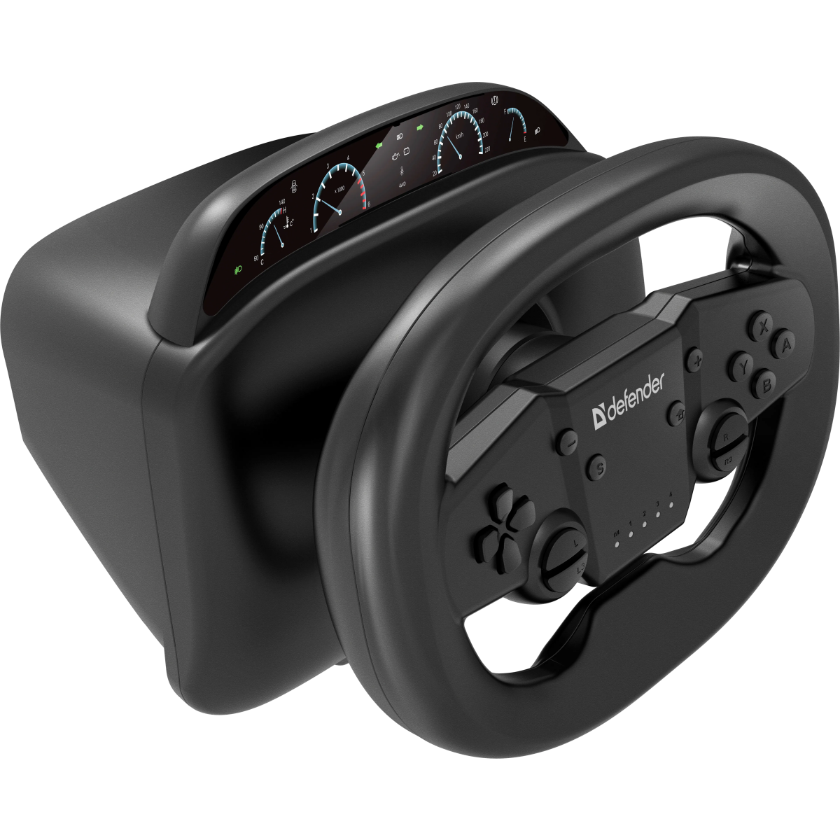 Руль Defender Meteor Black - 64062 - фото 3