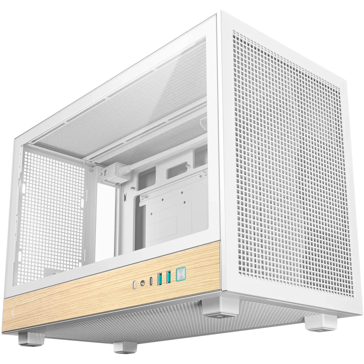 Корпус DeepCool CH260 Wood White -  R-CH260-WHNWM0-G-1 - фото 2