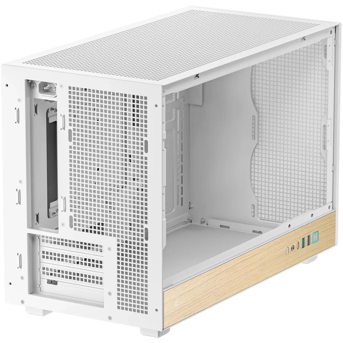 Корпус DeepCool CH260 Wood White -  R-CH260-WHNWM0-G-1 - фото 7