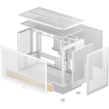 Корпус DeepCool CH260 Wood White ( R-CH260-WHNWM0-G-1)