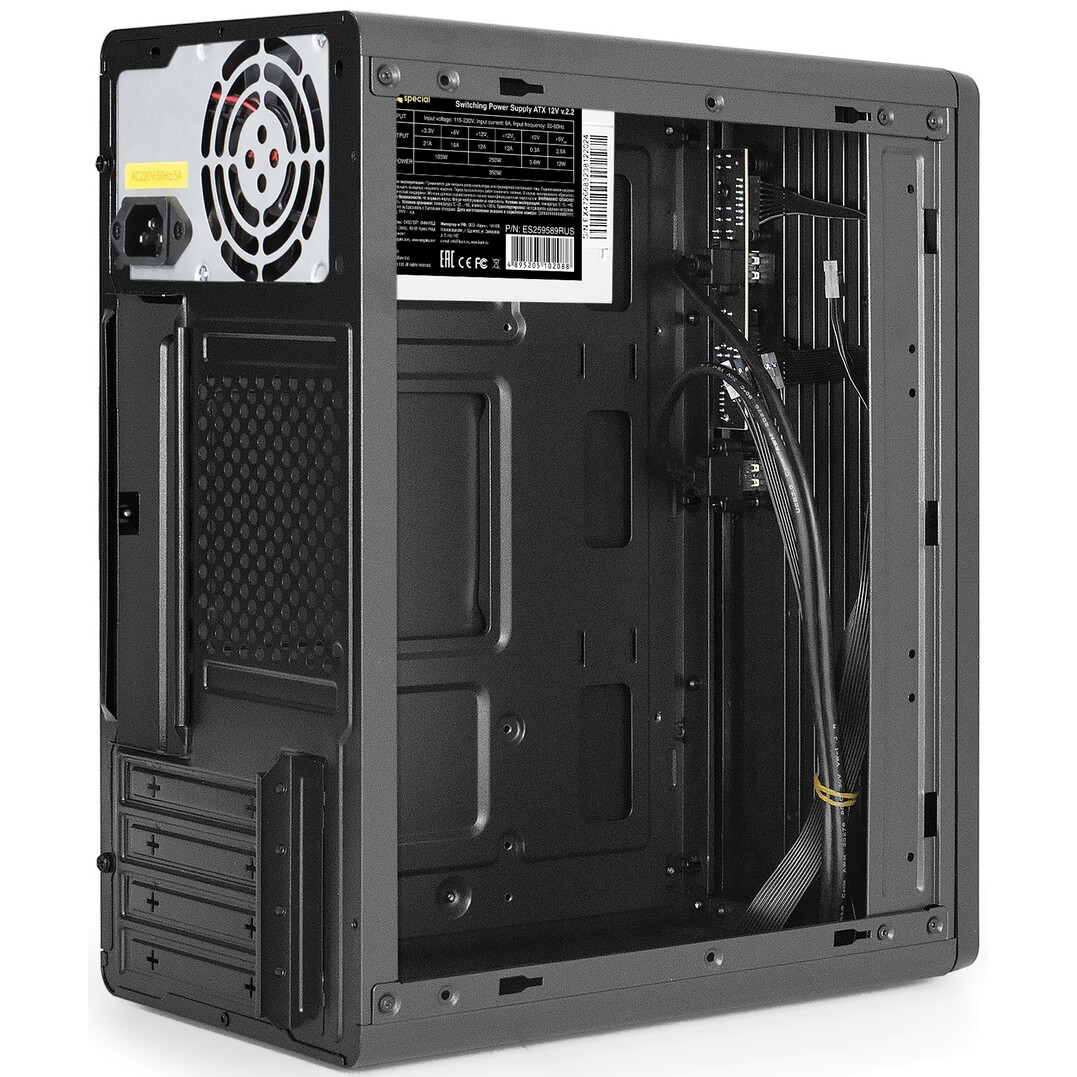 Корпус ExeGate BAA-503U2-AAA350 350W Black - EX300613RUS - фото 5