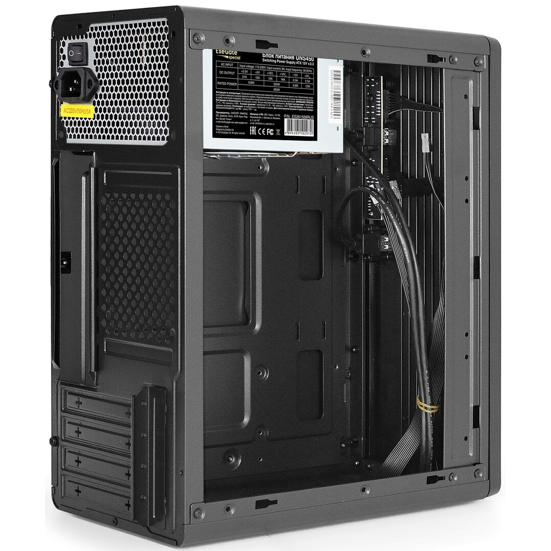 Корпус ExeGate BAA-503U2-UNS450 450W Black - EX300611RUS - фото 5