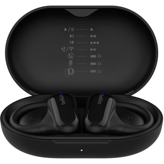 Гарнитура Belkin SoundForm ClearFit Open-Ear Black - AUC013ctBK - фото 3
