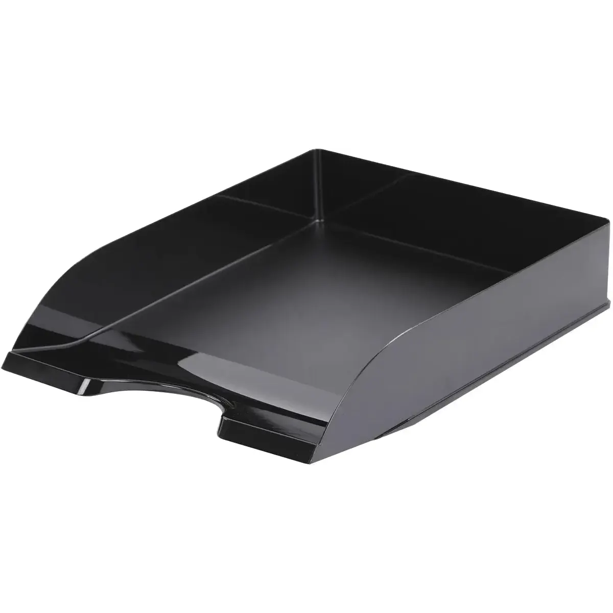 Лоток для бумаг BRAUBERG Style Black - 238105