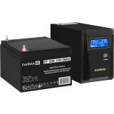 ИБП + батарея ExeGate SineTower SZ-600.LCD.AVR.1SH + DT 1226 (26Ач) (EX296766RUS)