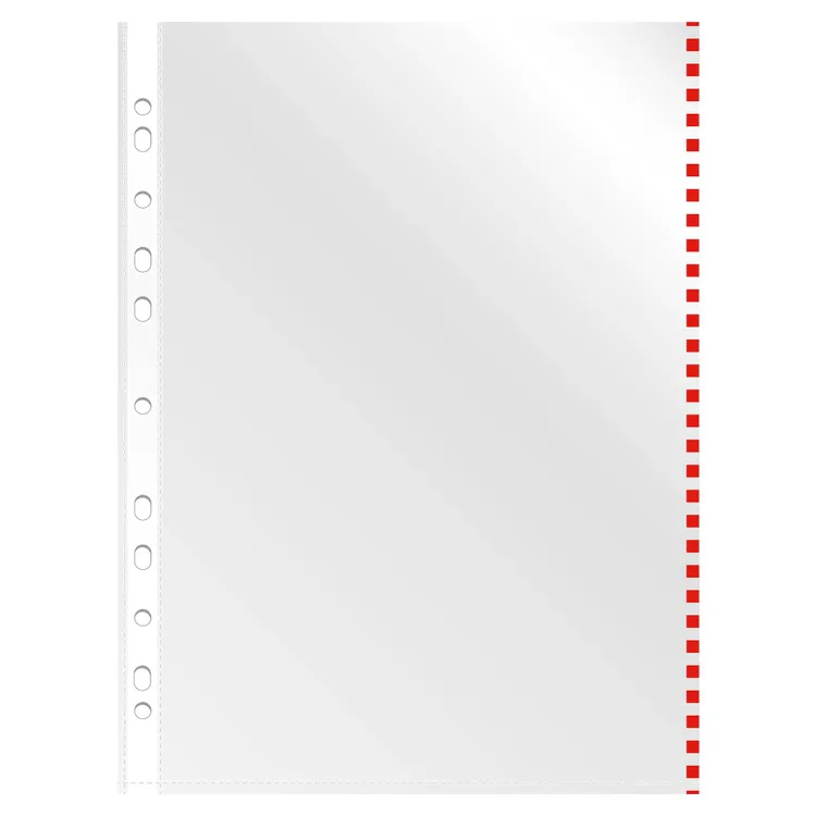 Файл-вкладыш Бюрократ 013BKAN2RED (50 шт.) - -013BKAN2RED