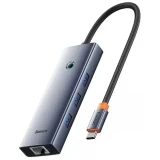 Док-станция Baseus UltraJoy Series 4-Port Space Grey (B0005280B811-11)