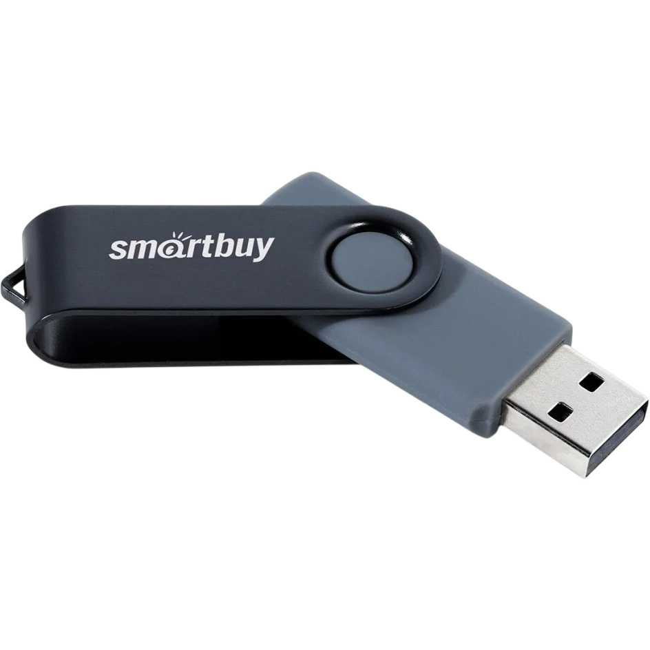 USB Flash накопитель 4GB SmartBuy Twist Black/Blue/Yellow (3 шт.) (SB004GB2TWKBYSET) - фото 2