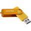 USB Flash накопитель 4GB SmartBuy Twist Black/Blue/Yellow (3 шт.) (SB004GB2TWKBYSET) - фото 4
