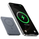 Внешний аккумулятор Baseus PicoGo Ultra-Slim Qi2 10000mAh 27W Space Grey (E0027200)