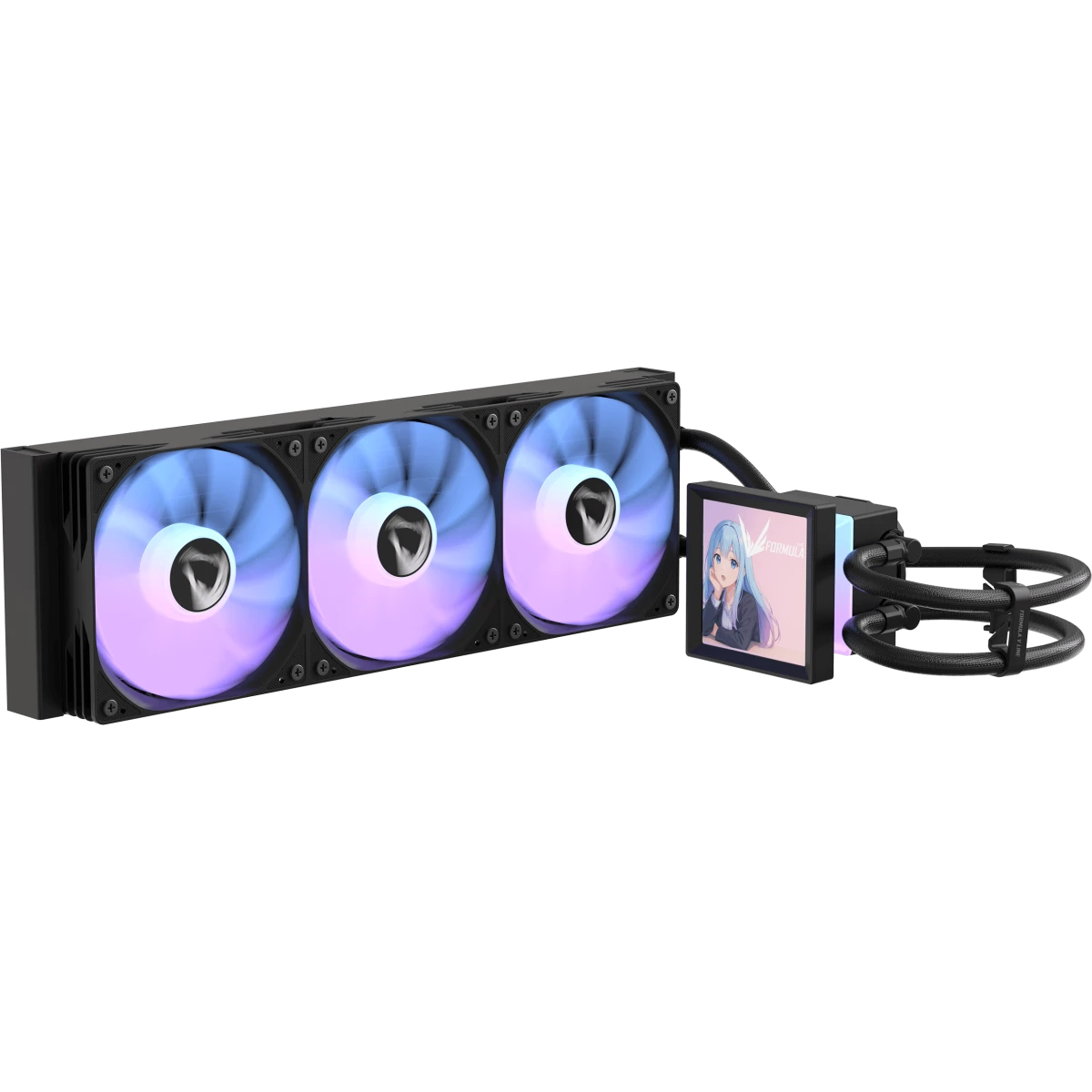 Система жидкостного охлаждения Formula Ice Jet Vision 360 ARGB Black - ICE JET VISION 360 BK