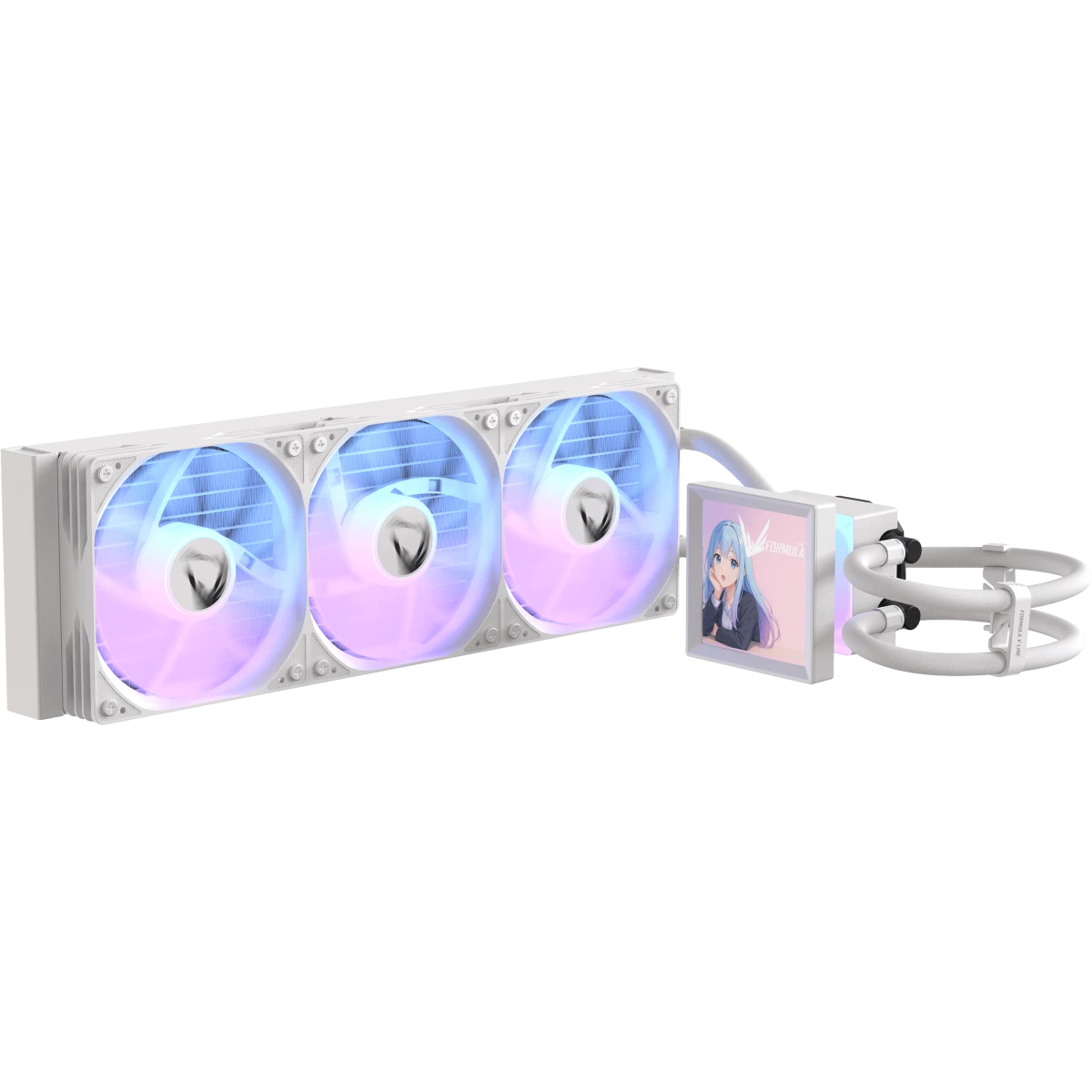 Система жидкостного охлаждения Formula Ice Jet Vision 360 ARGB White - ICE JET VISION 360 WH