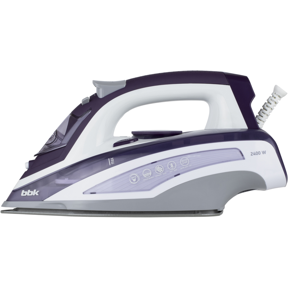 Утюг BBK ISE-2404 Violet - фото 2
