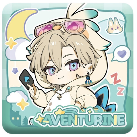 Значок miHoYo Honkai: Star Rail Aventurine (6942421191711)
