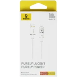 Кабель USB - USB Type-C, 1м, Baseus CB000094 White (P10373002211-00)