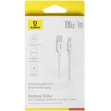 Кабель USB - USB Type-C, 1м, Baseus CB000113 White (P10377703213-00)