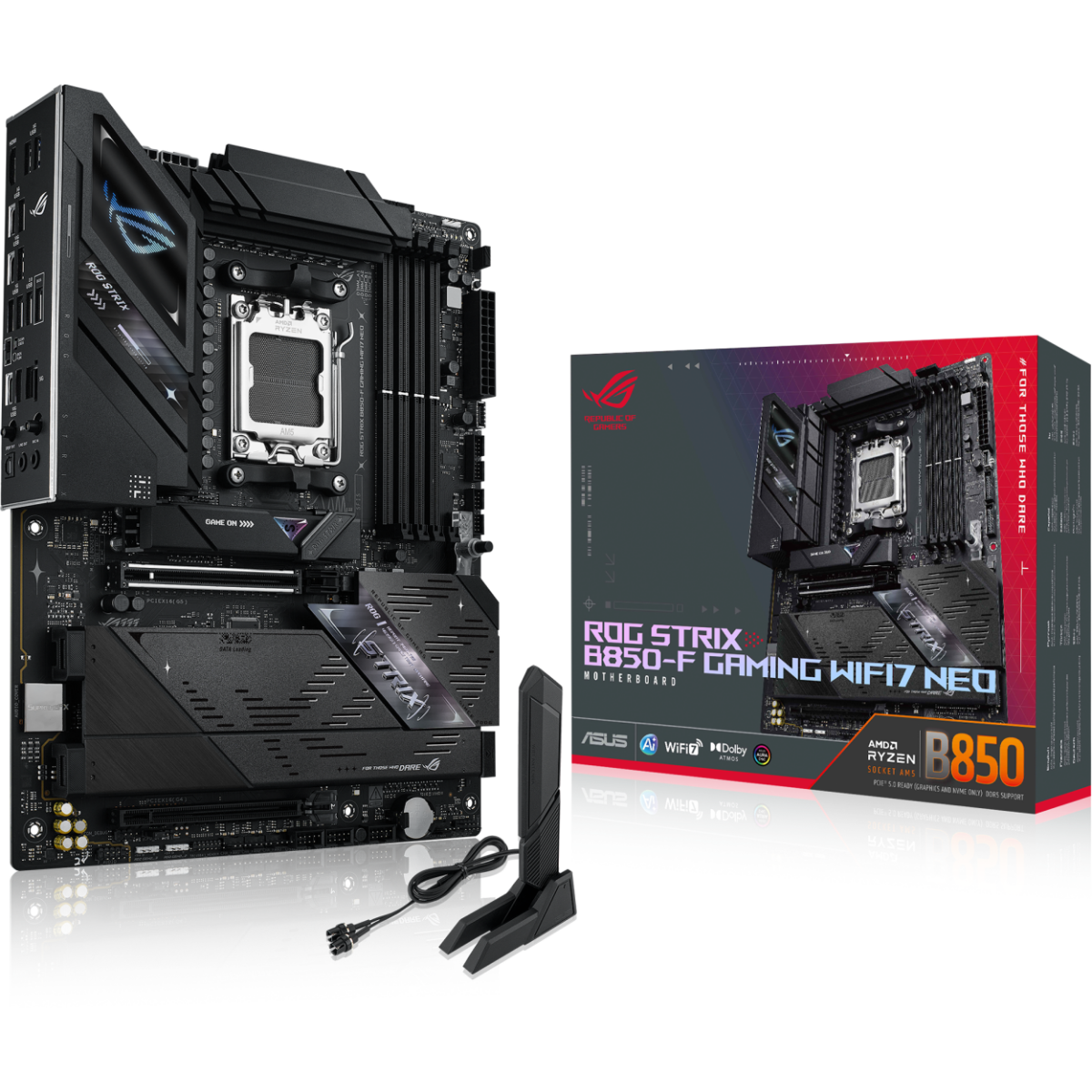 Материнская плата ASUS ROG STRIX B850-F GAMING WIFI7 NEO - ROG STRIX B850-F GAMING NEO - фото 8