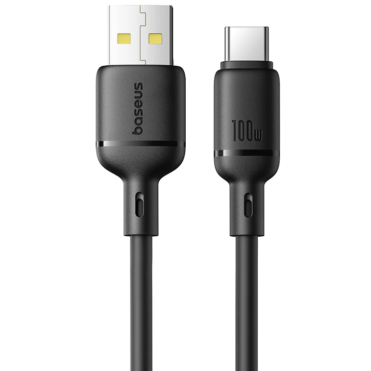 Кабель USB - USB Type-C, 2м, Baseus CB000113 Black - P10377703113-01