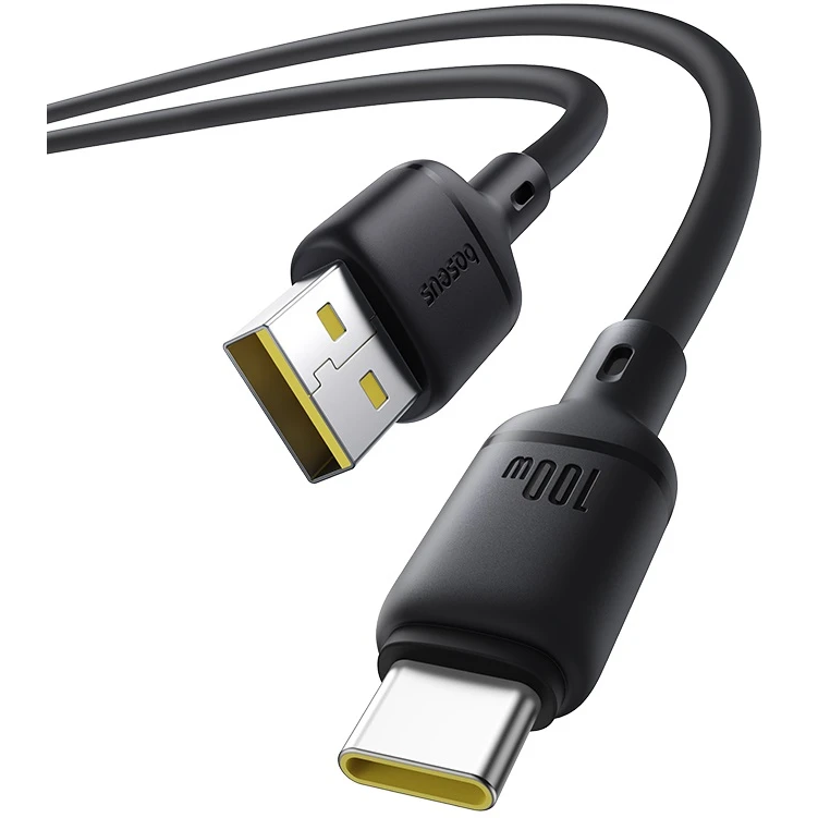 Кабель USB - USB Type-C, 2м, Baseus CB000113 Black - P10377703113-01 - фото 3