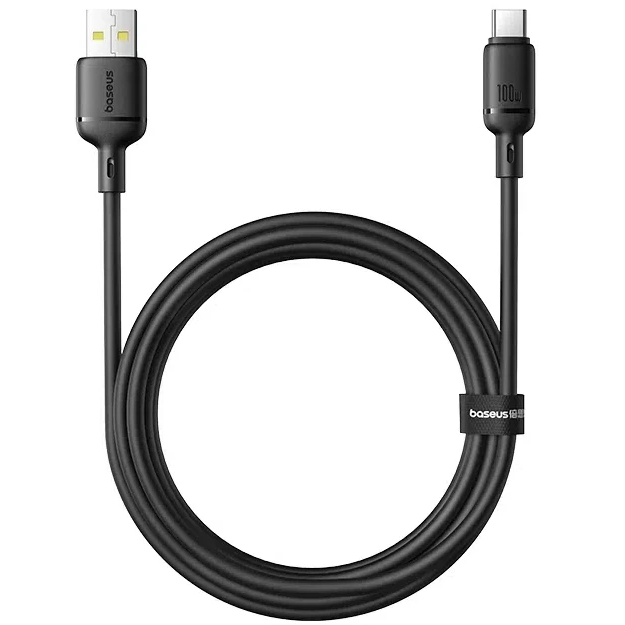 Кабель USB - USB Type-C, 2м, Baseus CB000113 Black - P10377703113-01 - фото 4