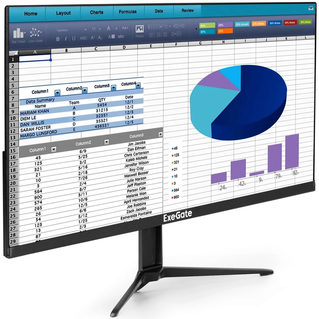 Монитор ExeGate 24" ProSmart EH2400A - EX300348RUS - фото 2