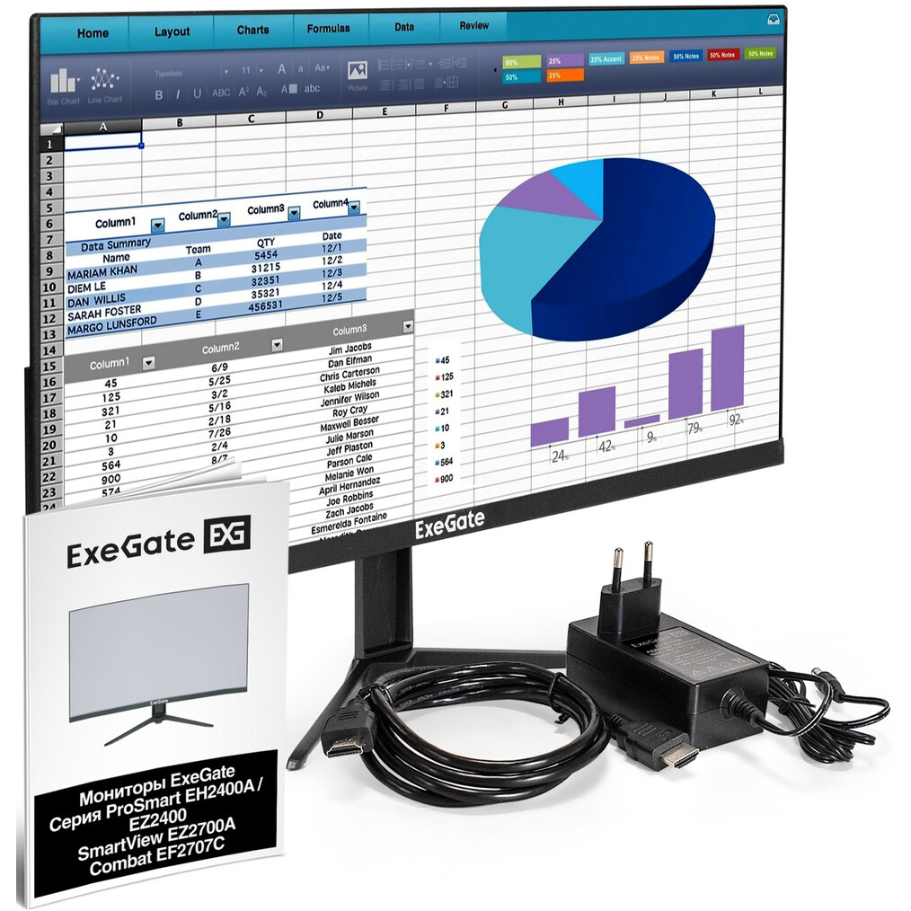 Монитор ExeGate 24" ProSmart EH2400A - EX300348RUS - фото 8
