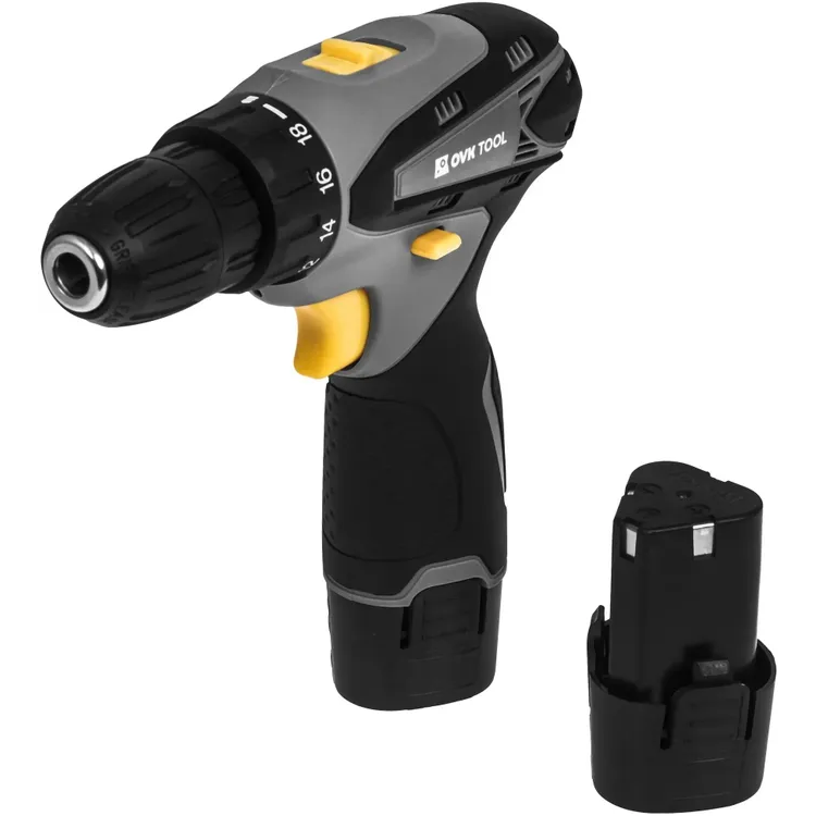Дрель-шуруповёрт OVK TOOLS OTCS1AA-12V-1.5A