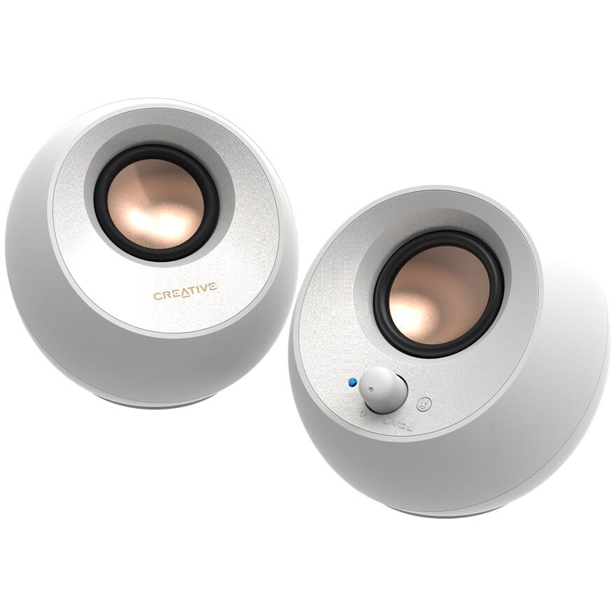 Колонки Creative Pebble V3 White - 51MF1700AA002