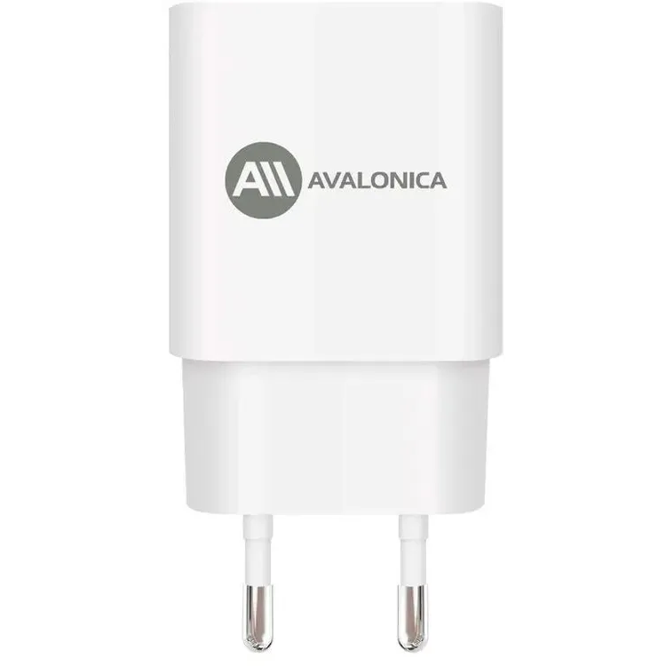 Сетевое зарядное устройство AVALONICA AVA-WCH-007 WHITE