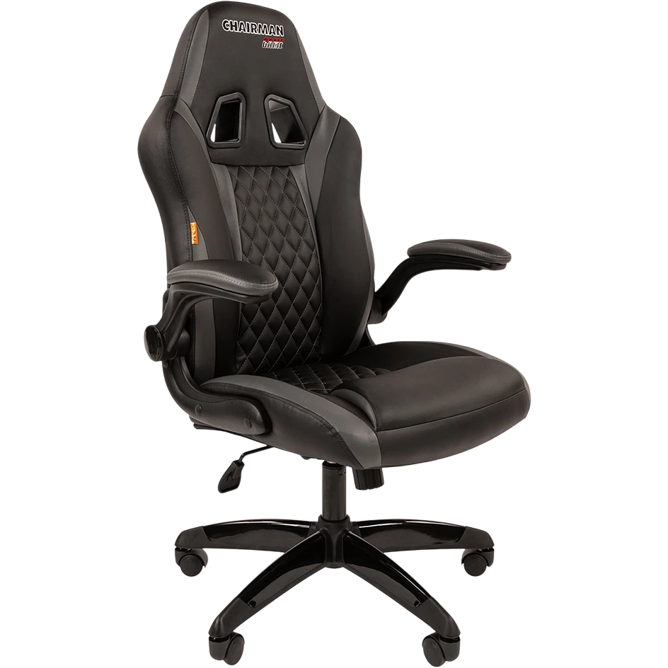 Игровое кресло Chairman Game 15 Black/Gray (00-07213477)