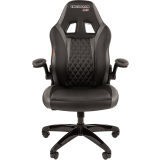 Игровое кресло Chairman Game 15 Black/Gray (7213477) (00-07213477)