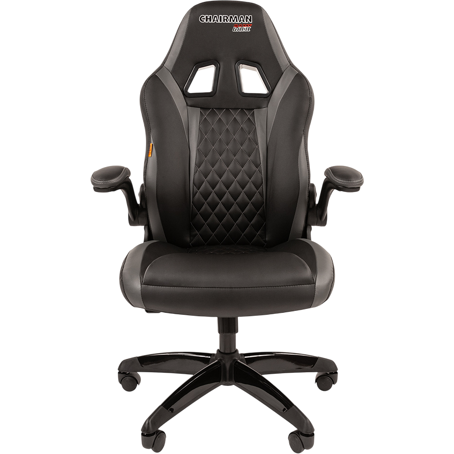 Игровое кресло Chairman Game 15 Black/Gray (00-07213477) - фото 2
