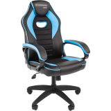 Игровое кресло Chairman Game 16 Black/Blue (7213488) (00-07213488)