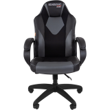 Игровое кресло Chairman Game 17 Black/Grey (7213493) (00-07213493)