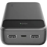 Внешний аккумулятор ttec ReCharger LCD 20.000mAh 20W Black (2BB268S)
