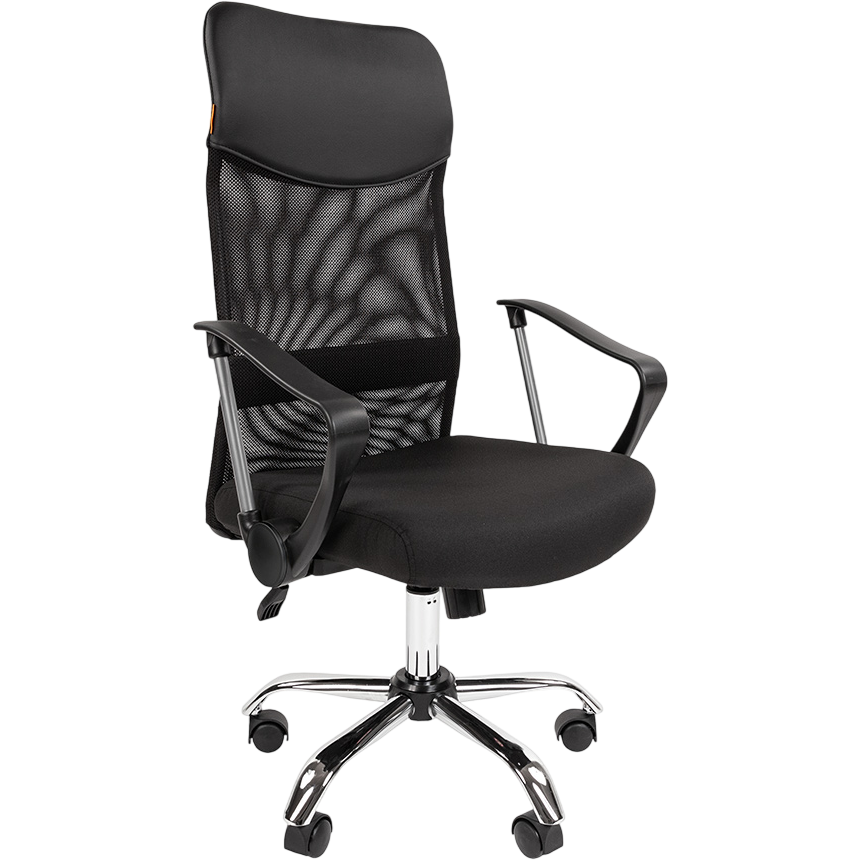 Офисное кресло Chairman 610 Black (7123276) - 00-07123276