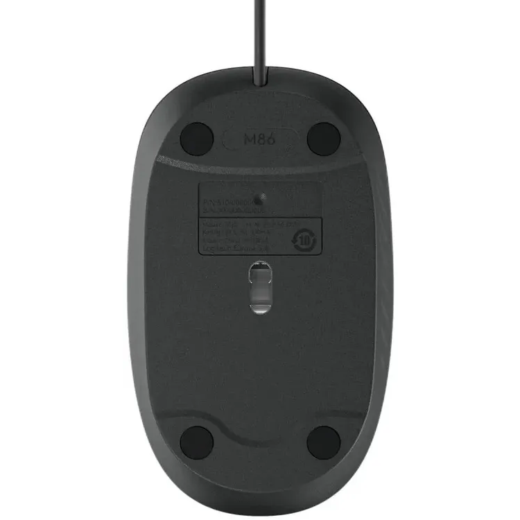 Мышь Logitech M86 Black (910-007661) - фото 6