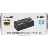 Усилитель-распределитель HDMI iconBIT HS-2501