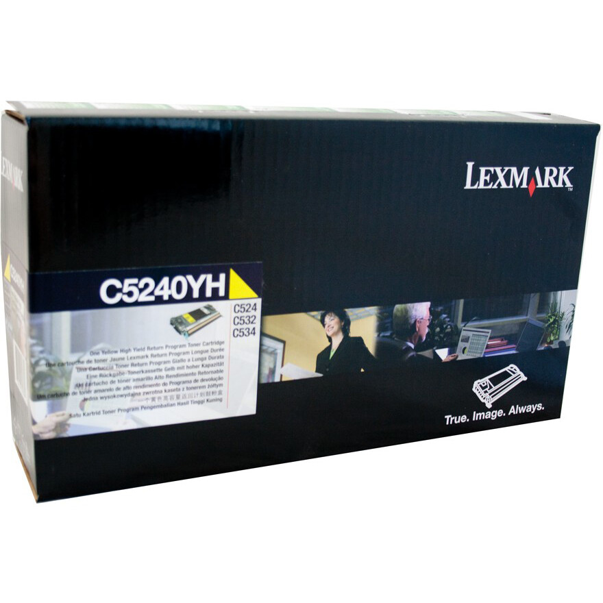 Картридж Lexmark C5240YH Yellow
