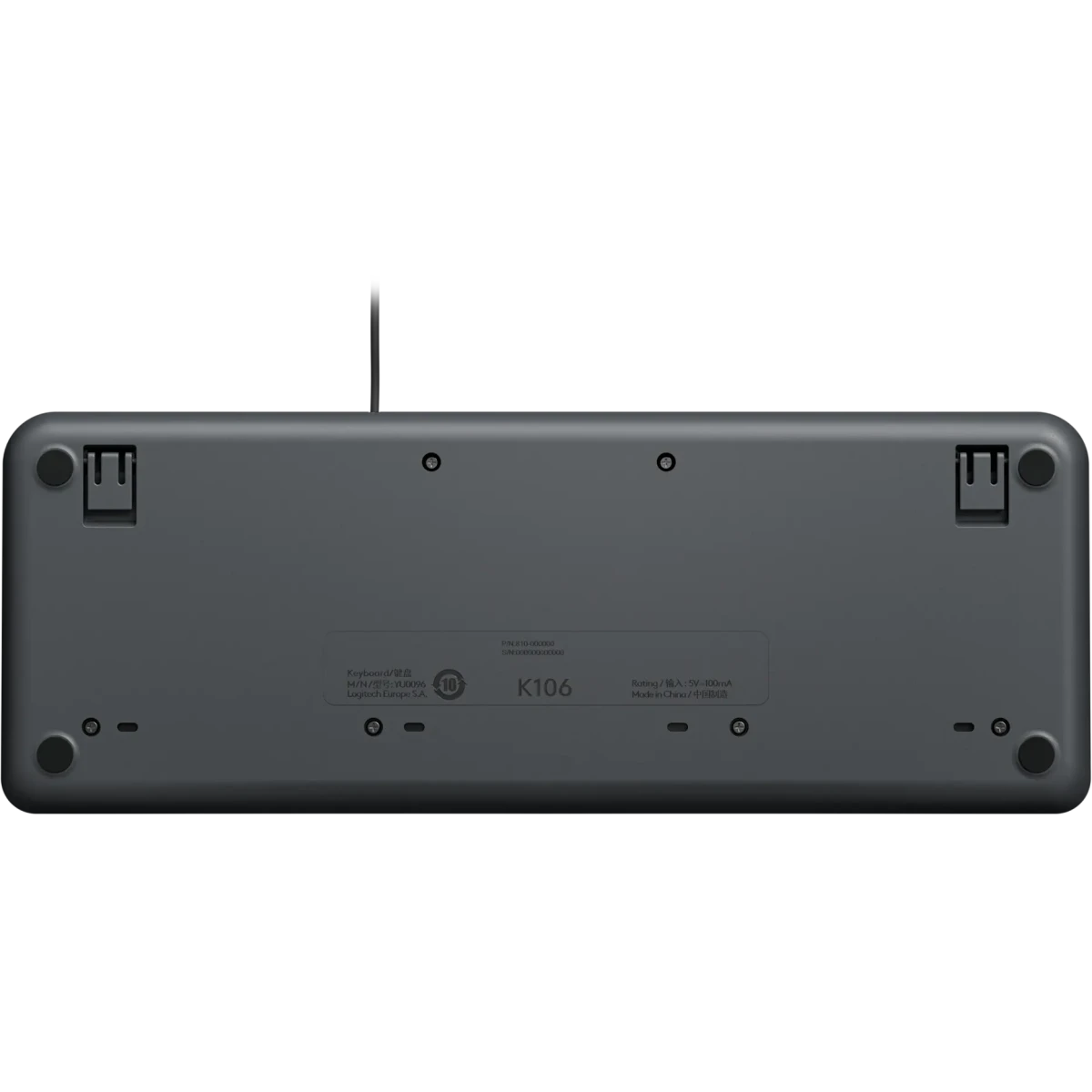 Клавиатура Logitech K106 Black (920-013902) - фото 5