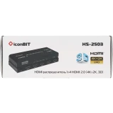 Усилитель-распределитель HDMI iconBIT HS-2503