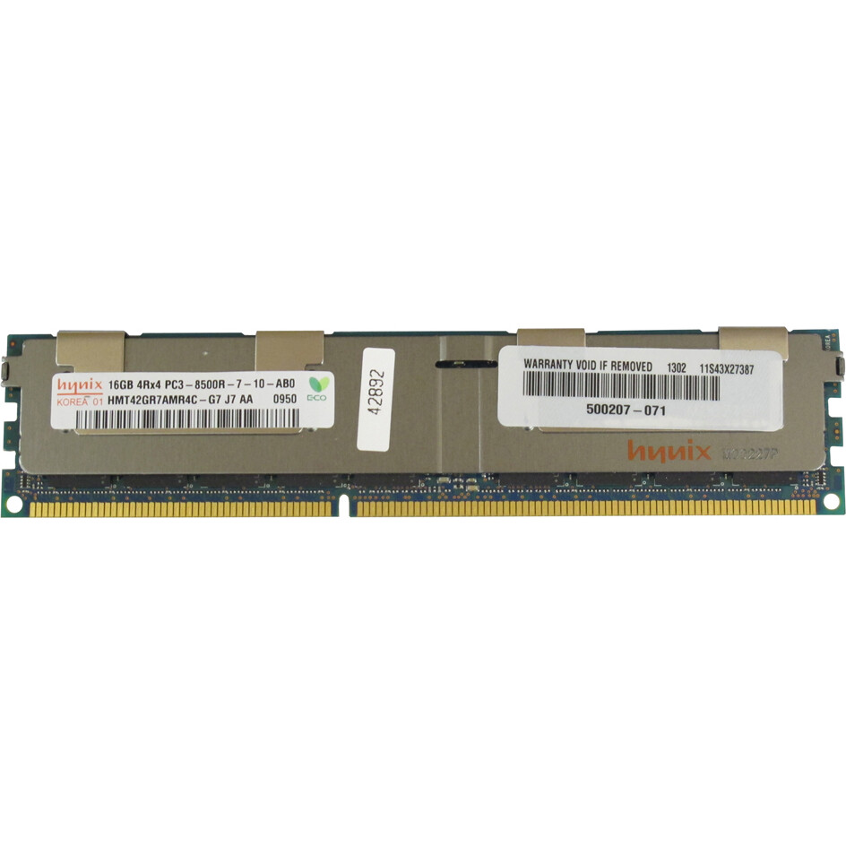 Оперативная память 16GB DDR-III 1066MHz HPE ECC Registered (500666-B21)