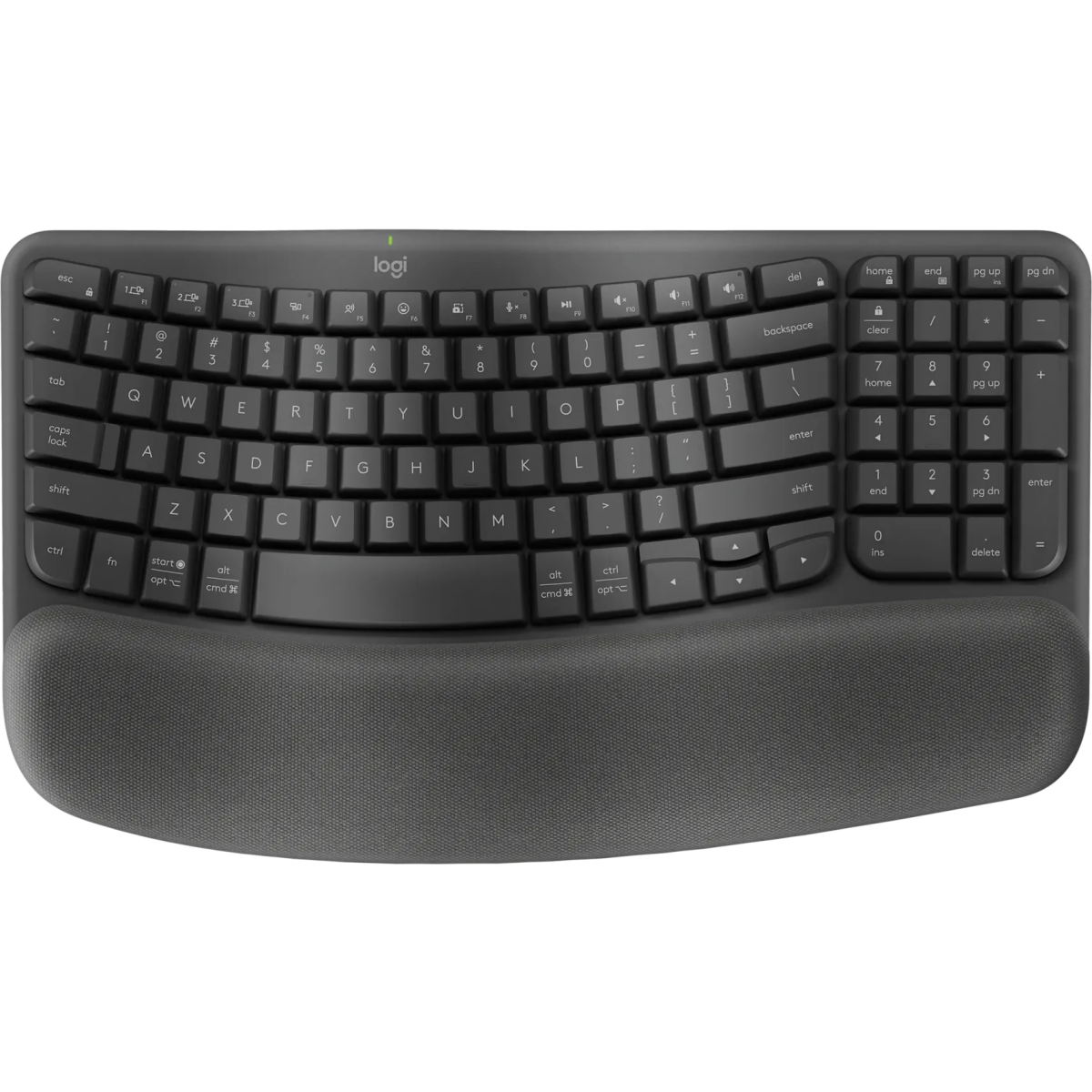 Клавиатура Logitech Wave Keys Graphite (920-012319)